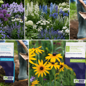Aanbieding planten en mestpakket.